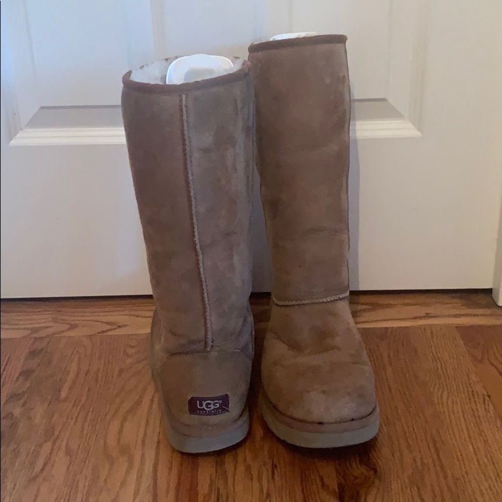 Tall tan Uggs